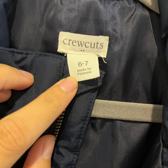 Crewcuts boys Quilted Navy Vest - Picture 3 of 4